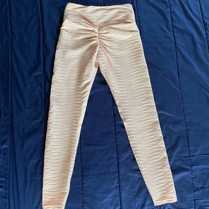 Fit Booty by Jessica Bass workout leggings sz L